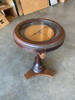 Neoclassic Dark Oak Compass Side Smoking Table