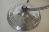 Chrome Art Deco Desk Lamp w/ Bell Shade by Chase Brass
