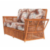 Presidents Stick Reed Rattan "Nantucket" 2-Seat Settee Sofa