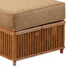 Presidents Stick Reed Rattan "Nantucket" Ottoman Footstool Presidents Stick Reed Rattan "Nantucket" Ottoman Footstool