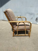 Restored "1949er" Rattan Sofa & Lounge Chairs Livingroom Set by Heywood Wakefield