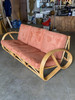 Restored 3/4 3-Strand Round Pretzel Rattan Lounge Chair & Sofa Livingroom Set Restored 3/4 3-Strand Round Pretzel Rattan Lounge Chair & Sofa Livingroom Set