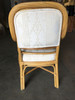 Restored Rattan Dining Armchairs With Twisted Rattan Arms, Set of 4