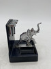 Ronson Art Deco Chrome Elephant Pipe Holder