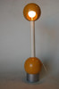 Yellow Double Ball Barbell Desk Table Lamp by George Kovacs
