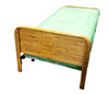 Pair of Mid-Century Restored 1948 Stacked Rattan Twin - Bed Frames Only Pair of Mid-Century Restored 1948 Stacked Rattan Twin - Bed Frames Only