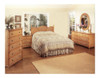 5 Piece Rattan and Woven Wicker "Vintage" Bedroom Set
