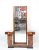 Art Deco Donald Deskey Style Palisander Wood and Marble Vanity w/ Full Mirror Art Deco Donald Deskey Style Palisander Wood and Marble Vanity w/ Full Mirror
