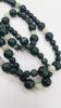 Vintage Nephrite Jade Beaded Necklace
