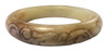 19th Century Antique Chinese Hetian Jade Hand Carved Dragon Bangle Bracelet 19th Century Antique Chinese Hetian Jade Hand Carved Dragon Bangle Bracelet