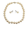 Marvella Faux Pearl Necklace and Earrings Set