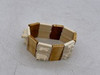 Bone Sled Dog Team Bracelet by Lincoln Milligrock