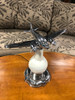1939 World's Fair Chrome Airplane Art Deco Lamp
