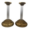 Vintage Candlestick Holders by Charles Hollis Jones - a Pair, Unmarked Vintage Candlestick Holders by Charles Hollis Jones - a Pair, Unmarked
