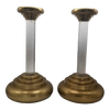 Vintage Candlestick Holders by Charles Hollis Jones - a Pair, Unmarked Vintage Candlestick Holders by Charles Hollis Jones - a Pair, Unmarked