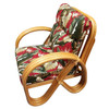 Rattan 3-Strand Pretzel Lounge Chair and Ottoman Rattan 3-Strand Pretzel Lounge Chair and Ottoman