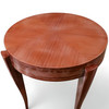 Dakota Jackson "Eland" Round Mahogany Side Table