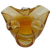 Mid-Century Amber Honey Glass Ashtray Attributed to Murano Archimede Saguso Mid-Century Amber Honey Glass Ashtray Attributed to Murano Archimede Saguso