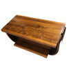 Art Deco 2-Tier Mahogany Coffee Table by Brown Saltman Attributed to Gilbert Rohde