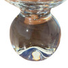 1980s Post-Modern Polish Art Glass Double Bubble Ball Bud Vase by Studio Nova 1980s Post-Modern Polish Art Glass Double Bubble Ball Bud Vase by Studio Nova
