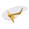 1950s Mid-Century Noguchi Style Biomorphic "Airplane" Coffee Table 1950s Mid-Century Noguchi Style Biomorphic "Airplane" Coffee Table
