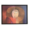Alberto Valdés Abstract Figurative Portrait Canvas Board Print, Framed