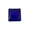 1920's Cobalt Vivian Art Deco Square Glass Lamp Shade