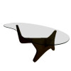 1950s Noguchi Style Biomorphic "Airplane" Coffee Table & Side Table Set 1950s Noguchi Style Biomorphic "Airplane" Coffee Table & Side Table Set