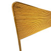 1950s Restored Wide Mid -Century King Size Stacked Rattan Headboard 1950s Restored Wide Mid -Century King Size Stacked Rattan Headboard