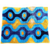 Large California Hand Hooked Abstract Shag Rug