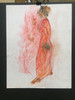 22" x 35" Red Women Pastel on Paper 22" x 35" Red Women Pastel on Paper