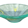 Handmade Art Glass Bowl by Jeffrey Andrews 1994
