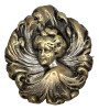 Victorian Art Nouveau Gibson Girl Portrait Pin Girl Brooch Victorian Art Nouveau Gibson Girl Portrait Pin Girl Brooch