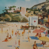 Milford Zornes "Main Beach Laguna" Lithograph Print Limited 1 of 250 Signed Milford Zornes "Main Beach Laguna" Lithograph Print Limited 1 of 250 Signed