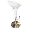 Philippe Starck Style White Modernist Stool and Table Set