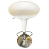 Philippe Starck Style White Modernist Stool and Table Set