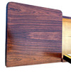 French Art Deco Flip Top Madagascar Rosewood & Brass Dressing Table Vanity