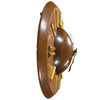 Early Mid-century "Plaza" E931-003 Wall Clock in Walnut by Seth Thomas