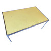 Mid Century Aluminum Dining Table w/ Enameled Tabletop by Richard Shultz, 1966