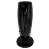 6"Tall Black Neo Art Deco Style Bud Vase by Fiesta Ware, 1986