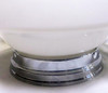Medium Schoolhouse Rounded Bell Shape Ceiling Glass Globe Pendant