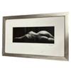 Framed Black and White Photography Print of Nude Figure