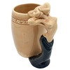 6 Complete Set "Strip Tease- Eye Appeal" Ceramic Barware Mugs by Dorothy Kindell