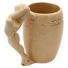 6 Complete Set "Strip Tease- Eye Appeal" Ceramic Barware Mugs by Dorothy Kindell
