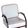 Wolfgang Hoffmann Custom Green and Black Springer Chair for Howell