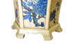 James Mont Style Enamel Asian Inspired Midcentury Lamp Pair
