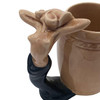 Set of Three "Strip Tease- Eye Appeal" Ceramic Barware Mugs by Dorothy Kindell