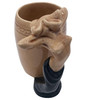 Set of Three "Strip Tease- Eye Appeal" Ceramic Barware Mugs by Dorothy Kindell