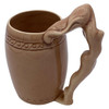 Set of Three "Strip Tease- Eye Appeal" Ceramic Barware Mugs by Dorothy Kindell