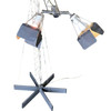 Postmodern Crane Floor Lamp by Curtis Jere